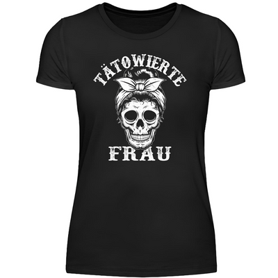 Tätowierte Frau - Damen Shirt