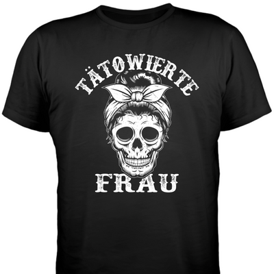 Tätowierte Frau - Damen Shirt