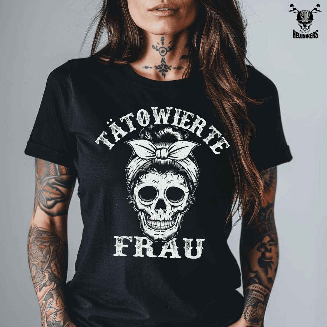 Tätowierte Frau - Damen Shirt