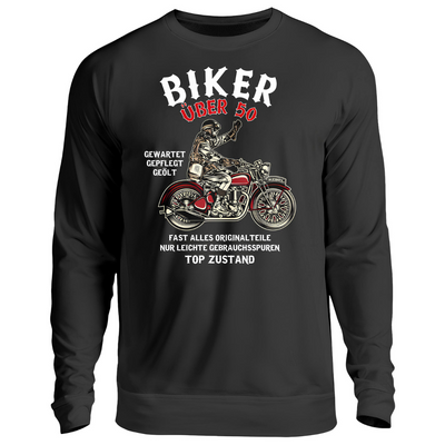 Biker über 50 - Sweatshirt