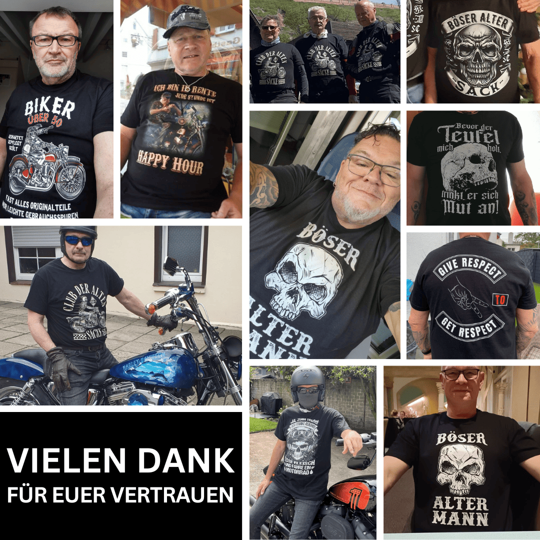 Wir haben unsere eigenen Gesetze - T-Shirt Rückendruck