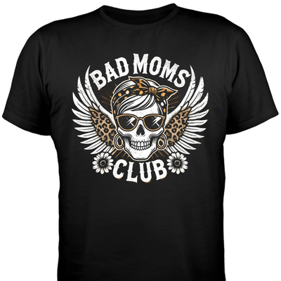 BAD MOMS CLUB - Damen T-Shirt