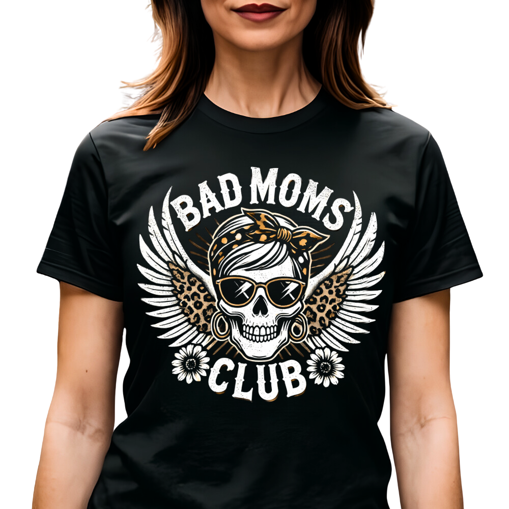 BAD MOMS CLUB - Damen T-Shirt