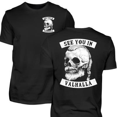 See you in Valhalla - T-Shirt (Beidseitig bedruckt)