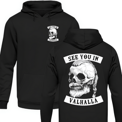 See you in Valhalla - Hoodie (Beidseitig bedruckt)