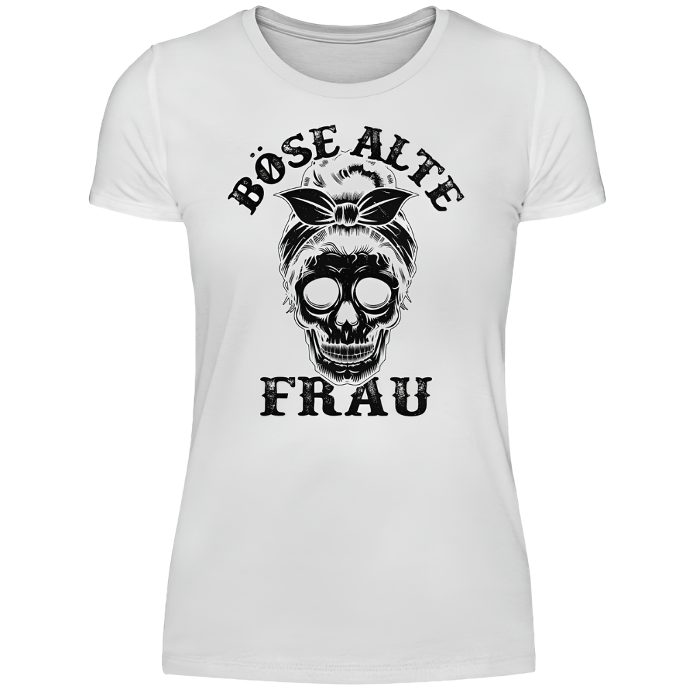 Böse alte Frau (Color Edition) - Damen T-Shirt