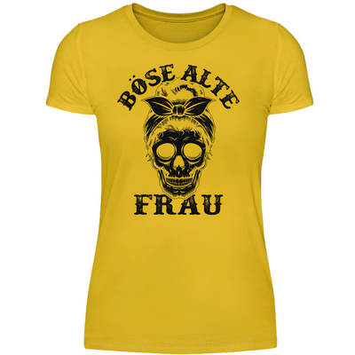 Böse alte Frau (Color Edition) - Damen T-Shirt