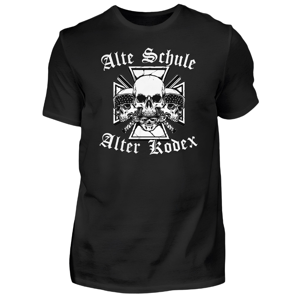 Alte Schule, alter Kodex - T-Shirt