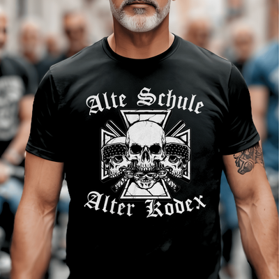 Alte Schule, alter Kodex - T-Shirt