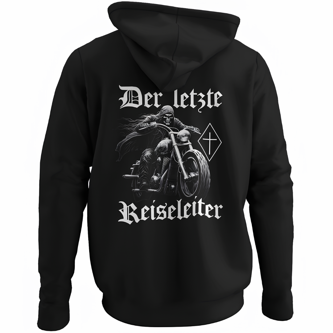 Der letzte Reiseleiter - Hoodie Rückendruck