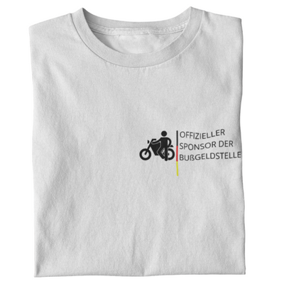 Offizieller Sponsor der Bußgeldstelle - T-Shirt