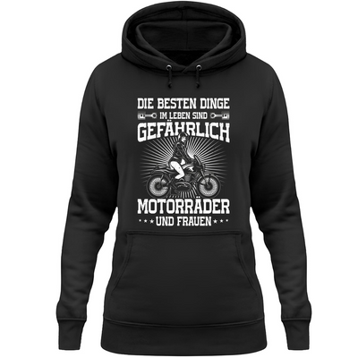 Motorräder und Frauen - Damen Hoodie