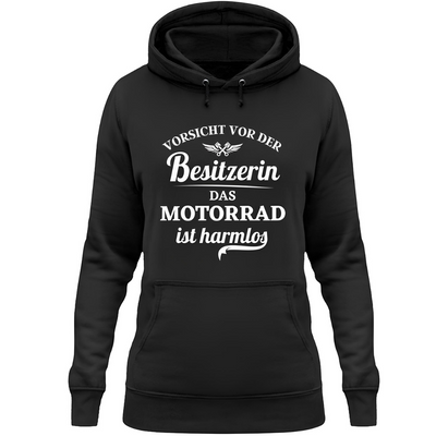 Vorsicht vor der Besitzerin - Damen Hoodie