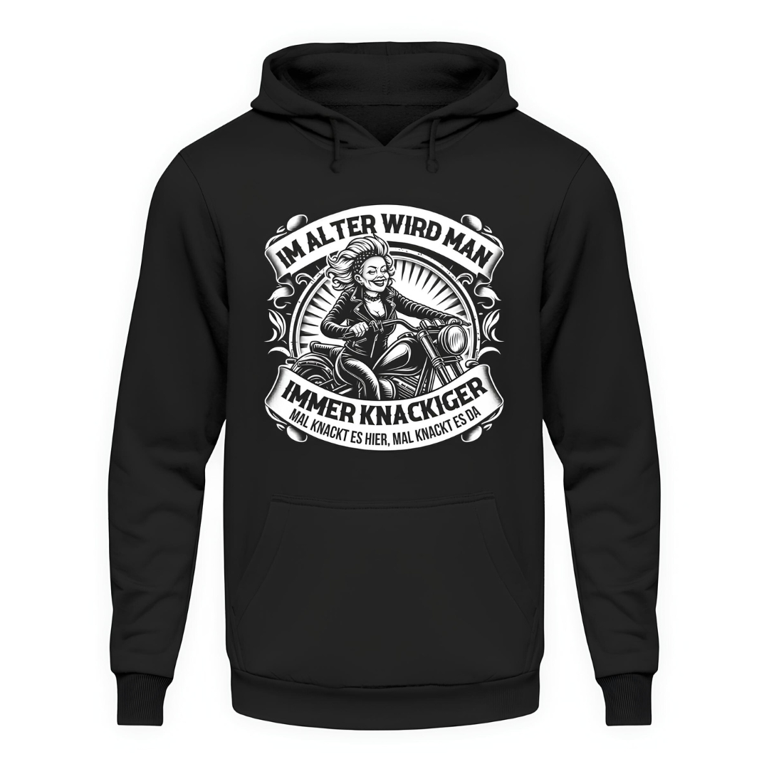 Im Alter wird man immer knackiger - Unisex Hoodie