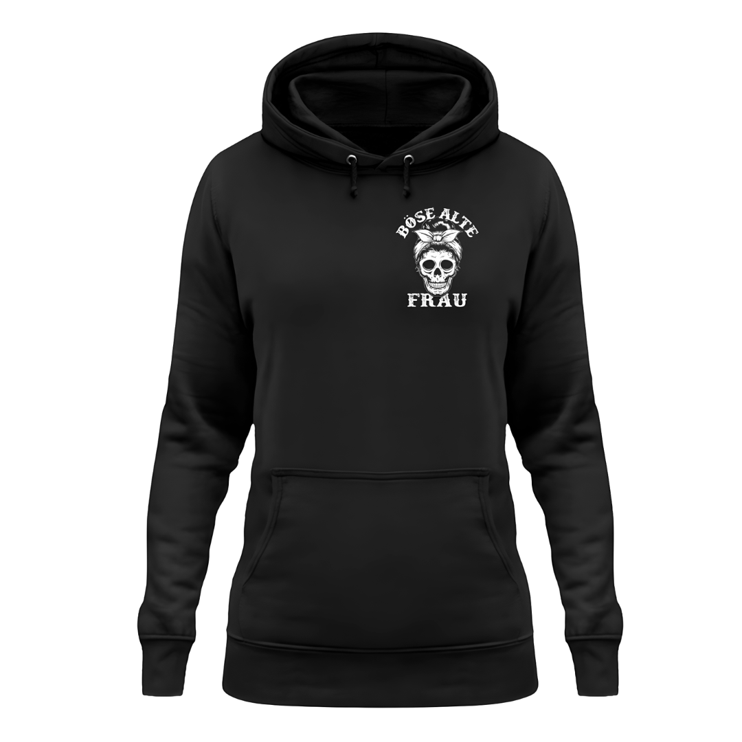 Böse alte Frau - Damen Hoodie