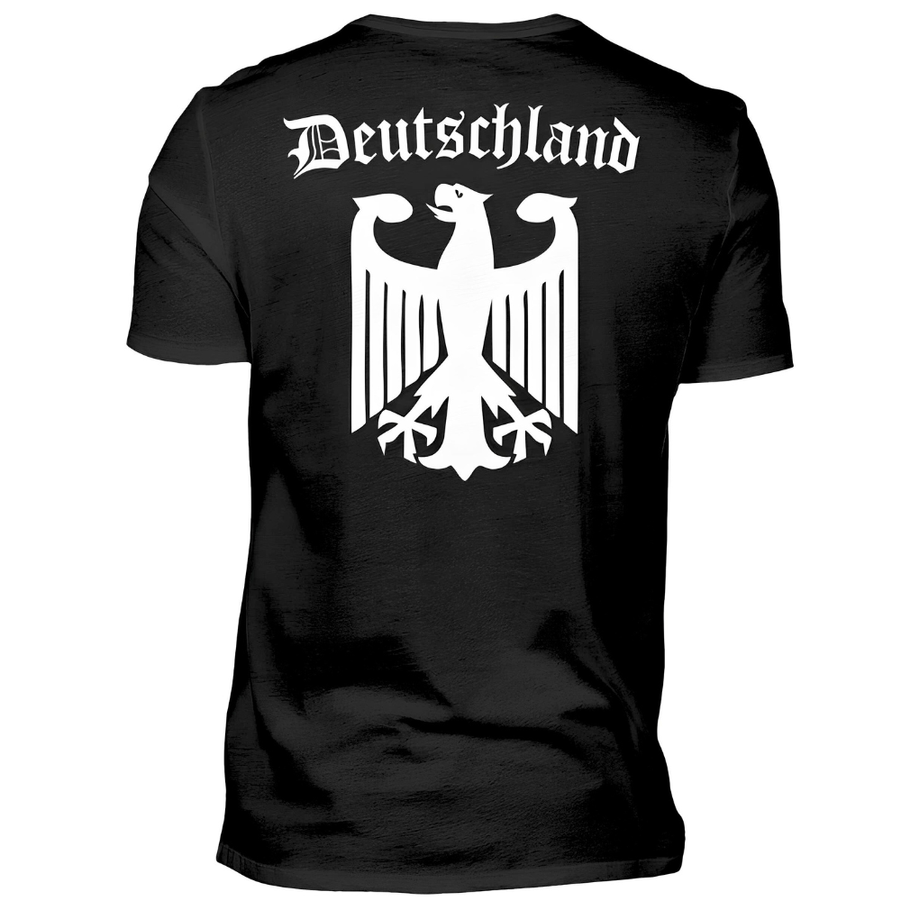 Deutschland - T-Shirt Rückendruck