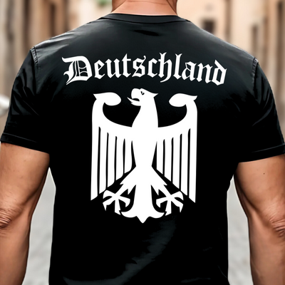 Deutschland - T-Shirt Rückendruck