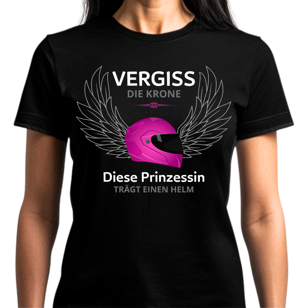 Diese Prinzessin trägt einen Helm - Damen T-Shirt