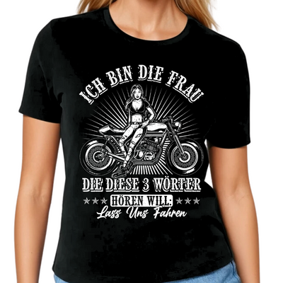 Lass uns fahren - Damen T-Shirt