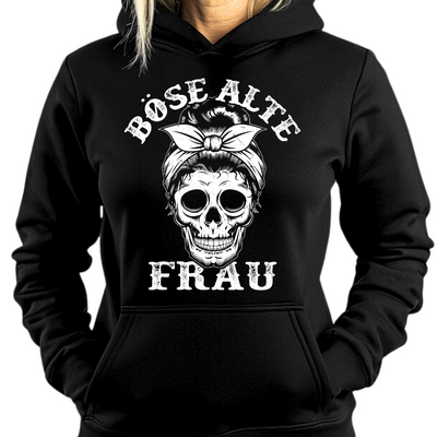 Böse alte Frau - Damen Hoodie