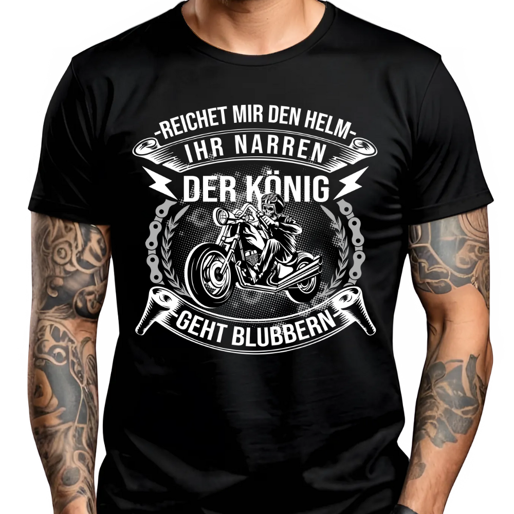 Der König geht blubbern - T-Shirt