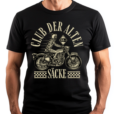 Club der alten Säcke (Ü50) - T-Shirt