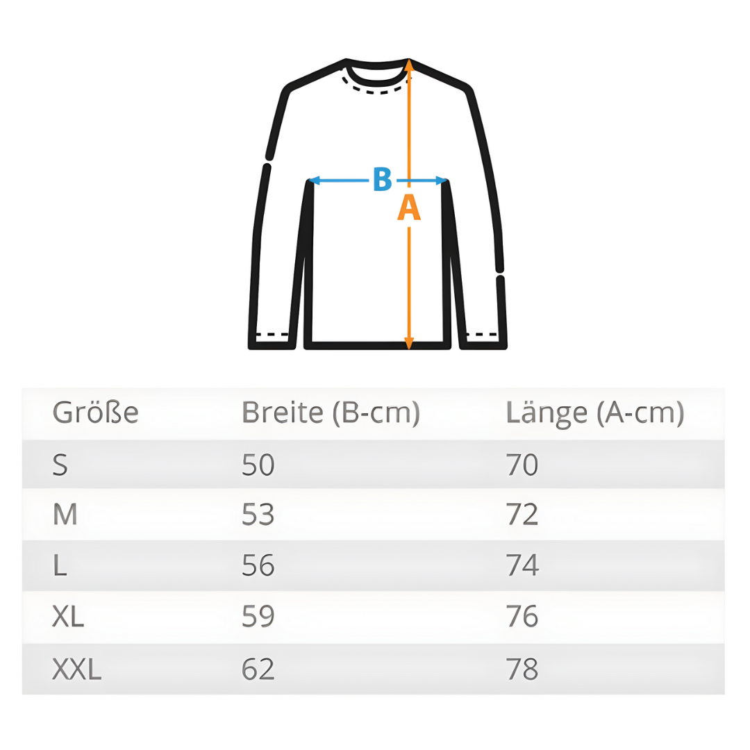 Böse alte Frau - Unisex Langarm Shirt