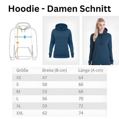 Studieren kann jeder - Damen Hoodie