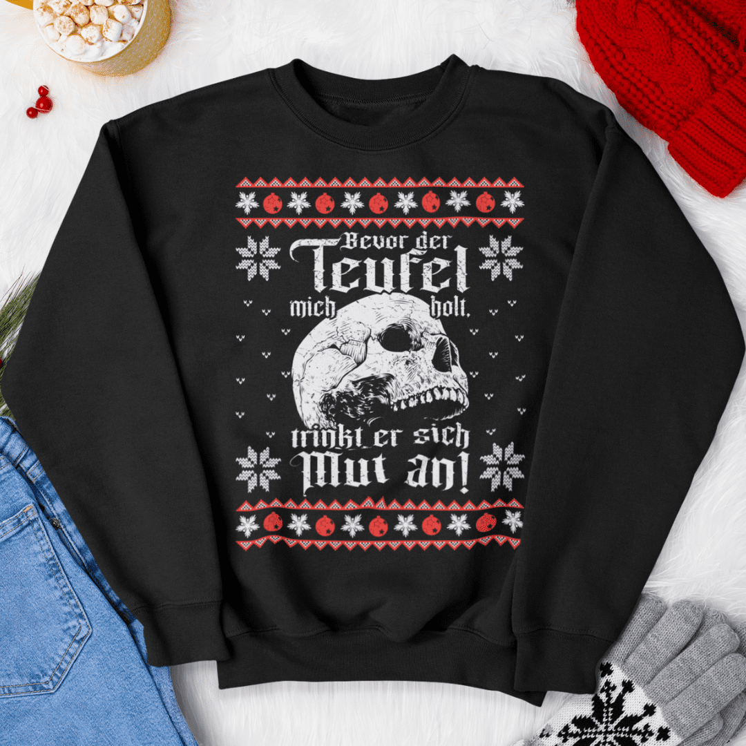 Bevor der Teufel mich holt - Christmas Sweatshirt