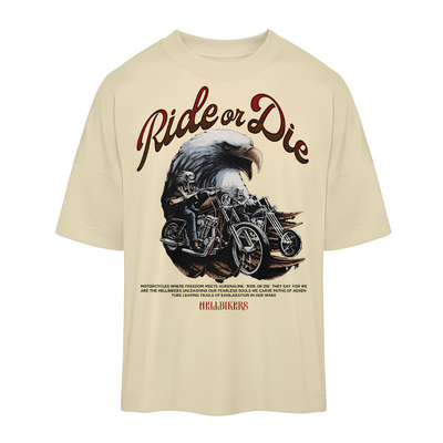 RIDE OR DIE - Oversize Shirt